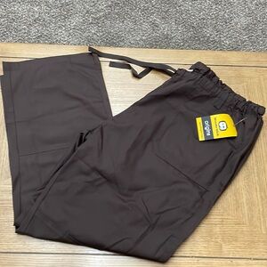 WonderWink Brown Scrub Pants Size 3X NWT